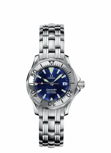 Omega Seamaster Diver 300M Quartz 28 Stainless Steel / Electric Blue / Bracelet 2283.80.00 (22838000)